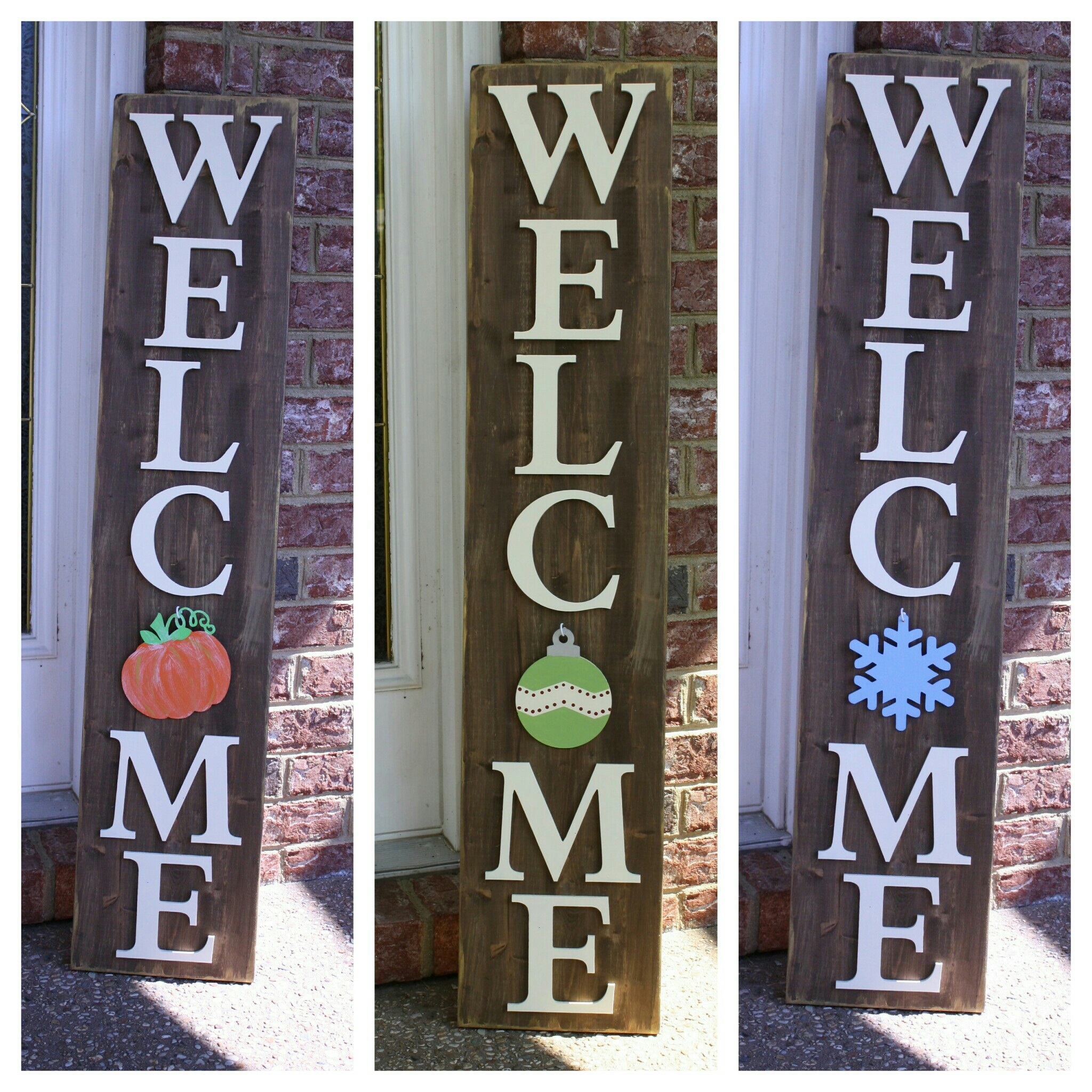 Porch Welcome Signs