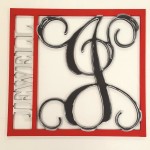 Square Name Monogram