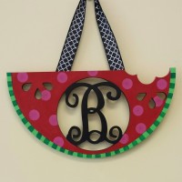 Watermelon Monogram