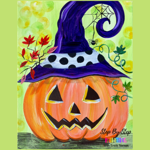 Parent/Child Halloween Canvas