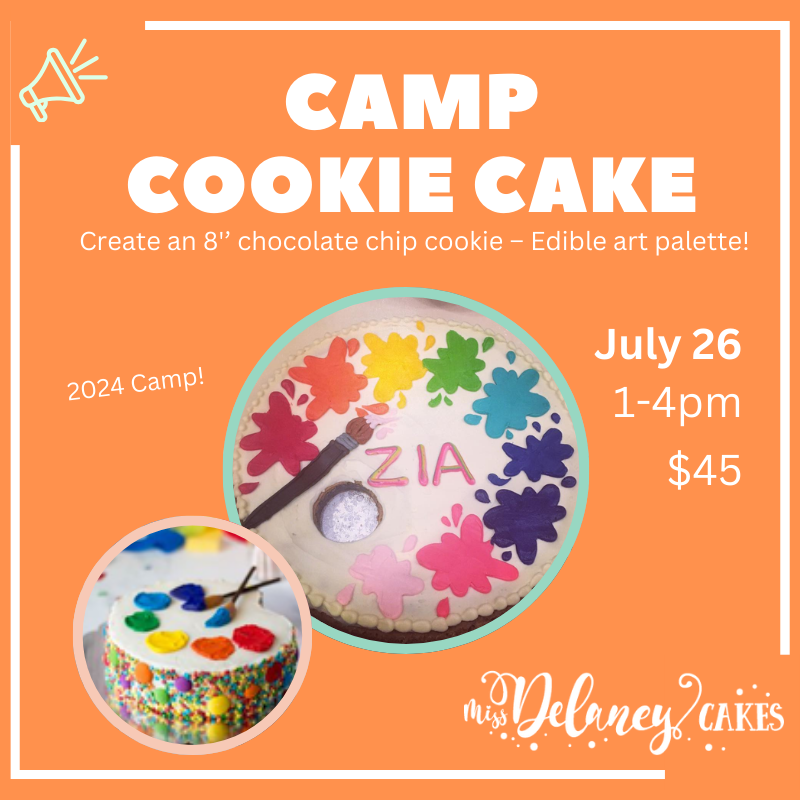Art Palette Cookie Cake Camp